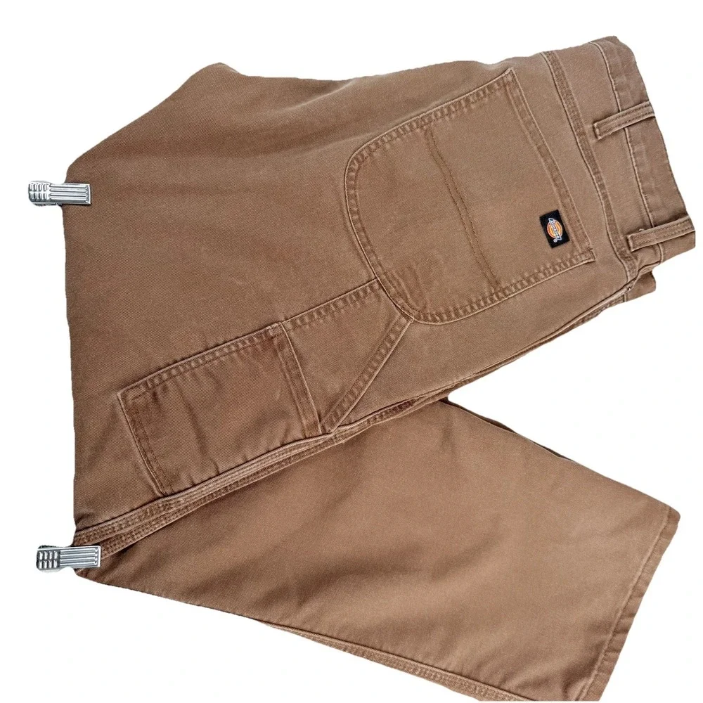Dickies flex regular fit duck cargo trousers 38X32 Work Pants Fits 38x31